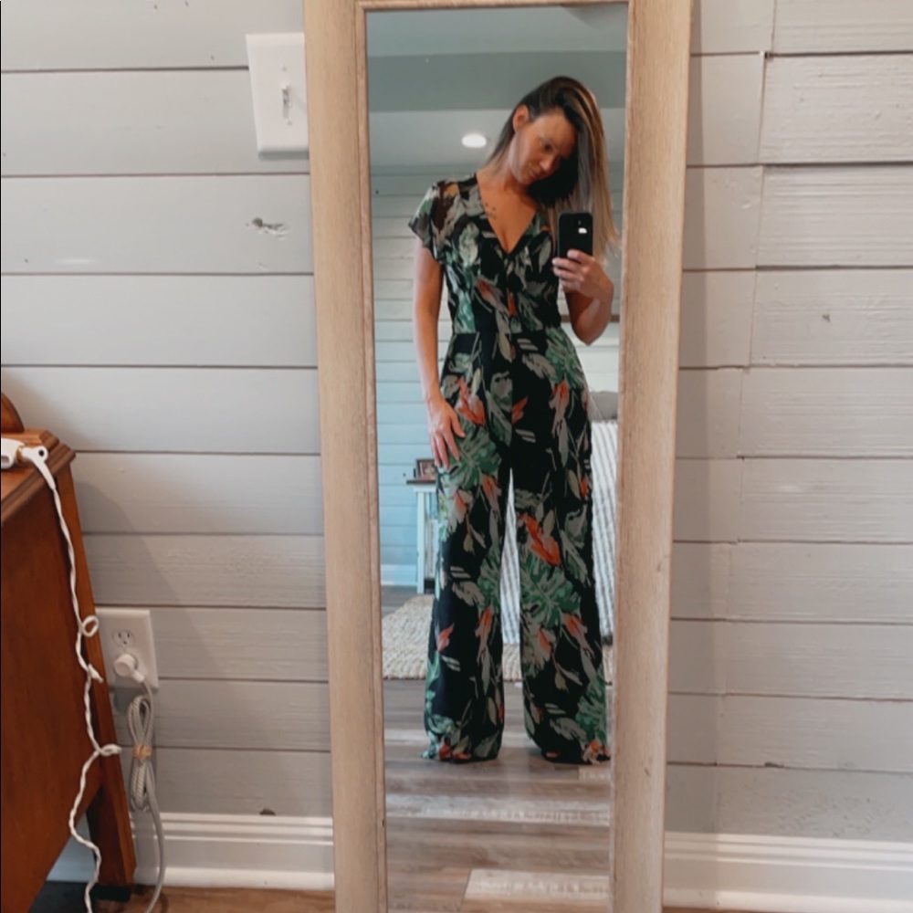 Gianni Bianni Floral Jumpsuit